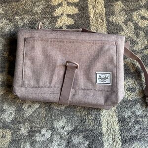 Herschel Supply Company Sprout Purple Portable Diaper Changing Pad